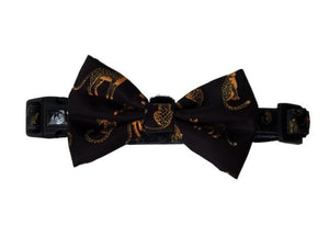 Collar & Bow Tie- Leopard
